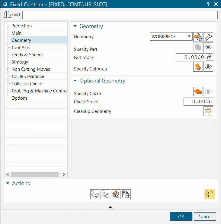 Tool Path Optimization NX